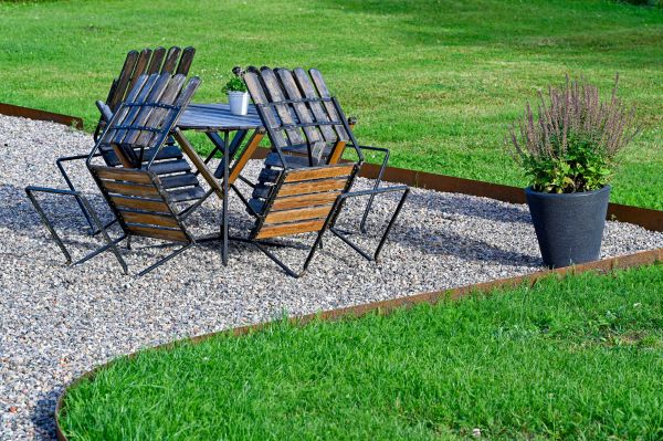Metal Edging Installation in Lexington