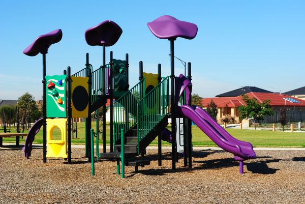 Playground Mulch Removal in Lexington