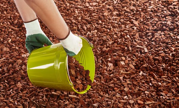 Wood Chip Landscaping in Lexington