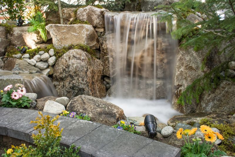 Rock Fountain Installation